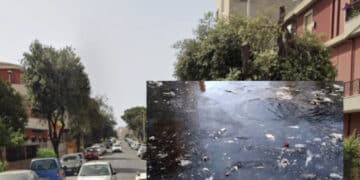 Quartu, liquami in mezzo alla strada da oltre un mese e residenti in rivolta: “L’autospurgo ha risolto il problema per due giorni”