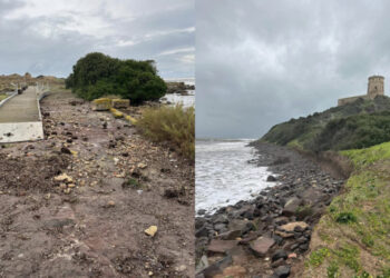Pula, il ciclone Harry devasta l’area archeologica di Nora: danni ingenti e istituzioni già a lavoro