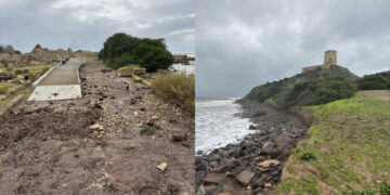 Pula, il ciclone Harry devasta l’area archeologica di Nora: danni ingenti e istituzioni già a lavoro