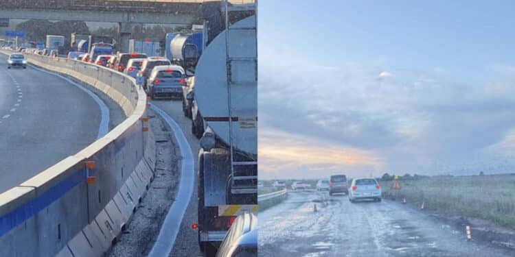 Disastro strade sarde, dalla Consortile Macchiareddu alla complanare ss 131 buche e asfalto sollevato