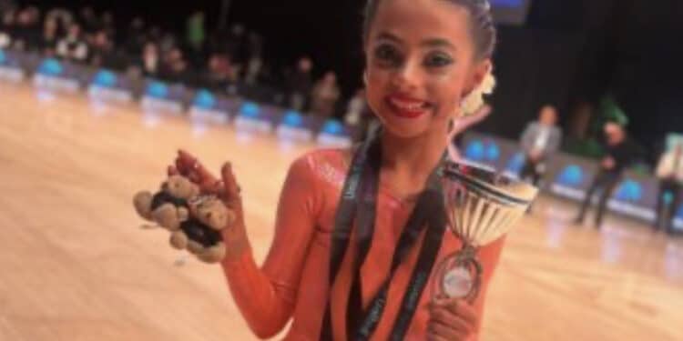 La giovanissima sarda Sofia Pigliacampo trionfa in Inghilterra: oro agli UK International Championships