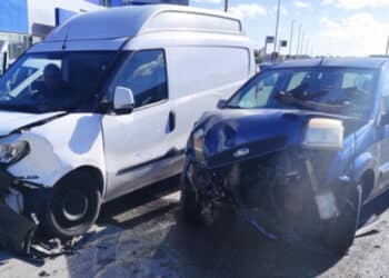 Elmas, scontro frontale in via Nervi: diversi feriti