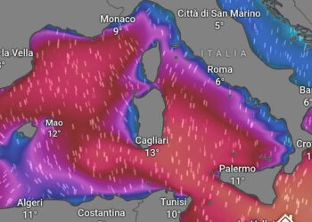 Sardegna, sta arrivando il super ciclone con una vera e propria bufera: nubifragi e onde alte dieci metri sulle coste