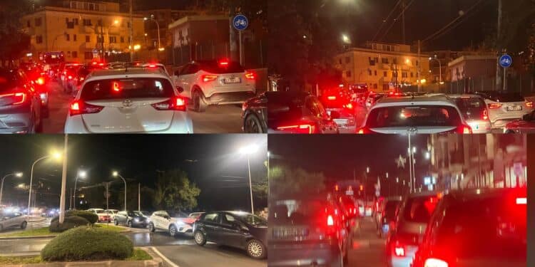 Cagliari, delirio traffico: impossibile spostarsi, auto bloccate per ore da via Romagna a via Is Mirrionis