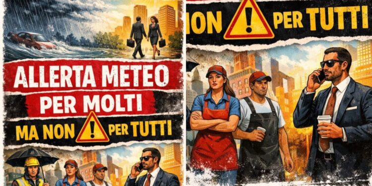 Cagliari, scoppia la polemica sulle chiusure per allerta meteo: “Ennesima distinzione fra lavoratori di serie A e di serie D”