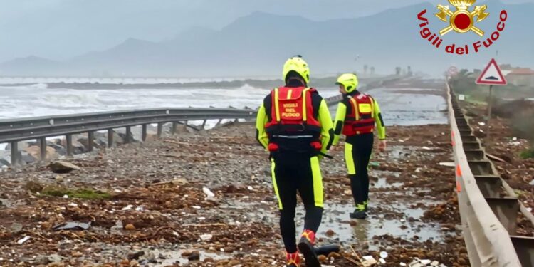 La Sulcitana devastata da Harry resta chiusa verso Cagliari: dramma spostamenti per studenti e lavoratori