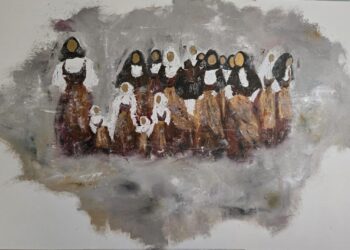 Basta silenzio sull’endometriosi: a Cagliari le opere di Mabi Sanna fra arte e solidarietà