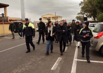 Sardegna verso lo stato di calamità, sopralluogo della Todde nelle zone distrutte da Harry