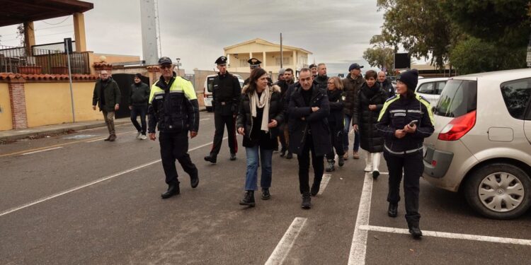Sardegna verso lo stato di calamità, sopralluogo della Todde nelle zone distrutte da Harry