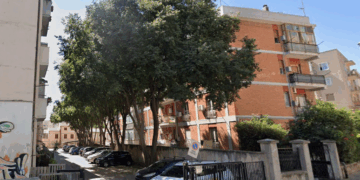 Cagliari, alberi di 20 metri e muro pericolante in via Baronia: “Da due anni allarme ignorato, con Harry situazione precipitata”