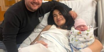 È Marta la prima nata del 2026 a Cagliari: il fiocco rosa nella notte di Capodanno