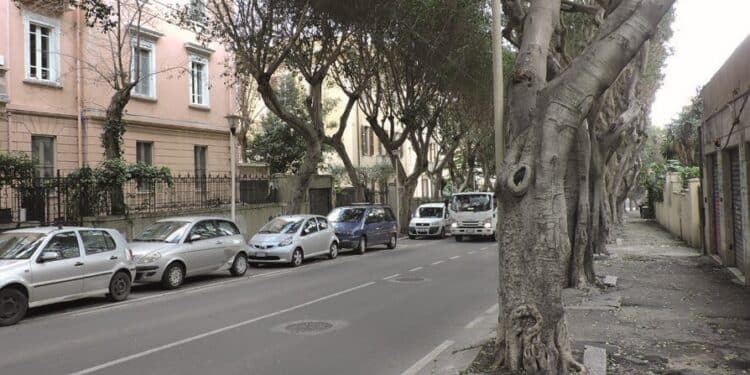 Cagliari, scintille e polemiche su viale Merello: “Togliere i parcheggi è una scelta dannosa e insensata”