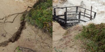 San Giovanni di Sinis, l’accesso alla spiaggia è interdetto: “Sta cedendo”