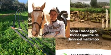 Quartu, la solidarietà abbraccia l’Officina Equestre dopo i danni del maltempo: raccolte migliaia di euro