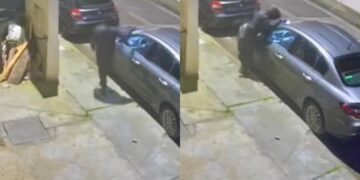 Selargius, beccato dalle telecamere di videosorveglianza mentre guarda con una pila gli interni delle macchine in sosta