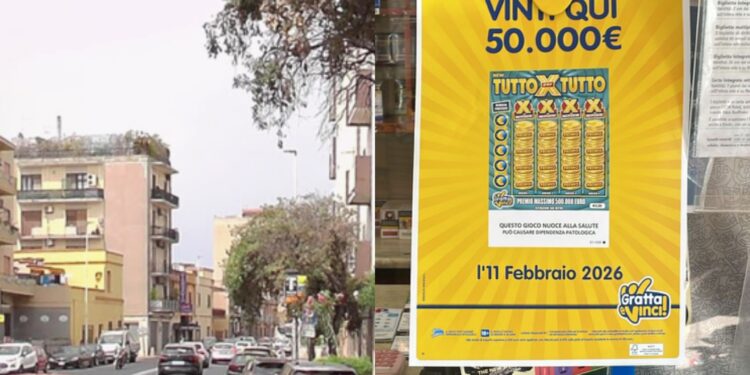 Quartu Sant’Elena, gratta e vince 50 mila euro