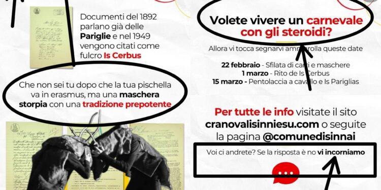Sinnai, la presentazione del carnevale tradizionale non mette tutti d’accordo