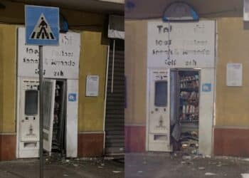 Paura a Quartu, una bomba distrugge il distributore automatico di una tabaccheria: forte boato nel cuore della notte