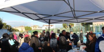 Pirri: all’Exmè distribuzione della spesa, musica e zeppolata