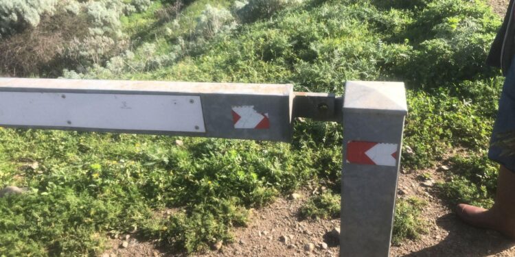 Decimomannu, forzato nuovamente l’accesso a Ponti Nou