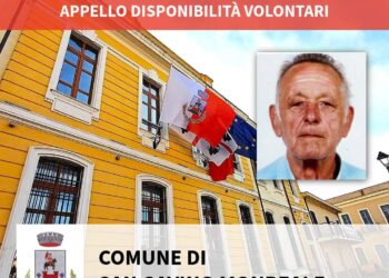 San Gavino Monreale si mobilita per ritrovare Giuseppe Caddia: dell’83enne non si hanno notizie da giorni
