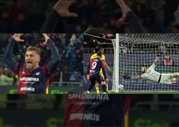 Il Cagliari a valanga travolge il Verona con un poker da urlo