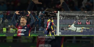 Il Cagliari a valanga travolge il Verona con un poker da urlo