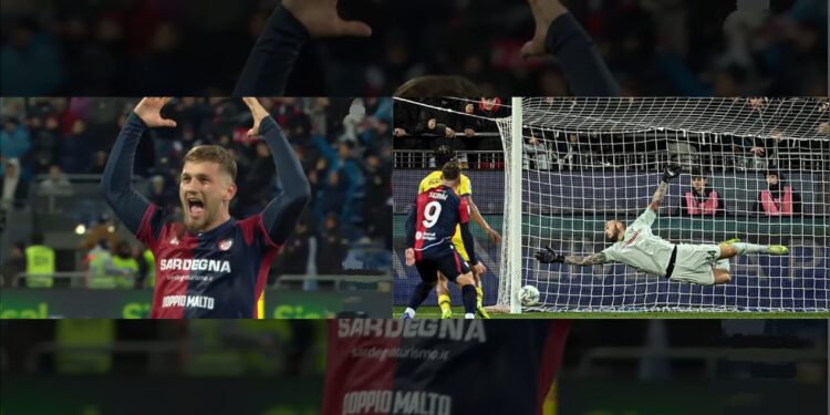 Il Cagliari a valanga travolge il Verona con un poker da urlo