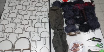 Bracconieri nel mirino dei Forestali: sequestrate reti e trappole per uccellagione tra Maracalagonis e Quartucciu