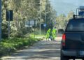“Sembrava un film dell’orrore”: pali e alberi abbattuti dal vento, paura sulla strada di rientro da Costa Rei -VIDEO