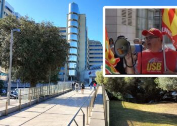 Brotzu, blitz a sorpresa della Todde: “Passerelle istituzionali mentre il personale è ignorato”