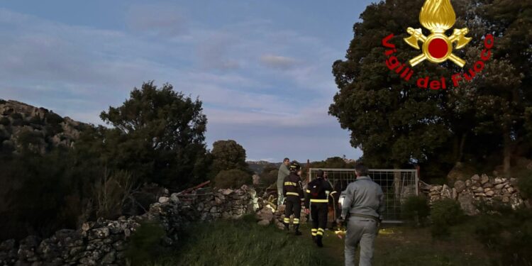 Padru, escursionista in difficoltà soccorsa dai vigili del fuoco