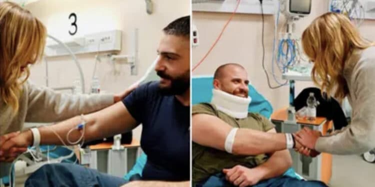 Scontri al corteo per il centro Askatasuna, Meloni visita gli agenti feriti: “Non sono manifestanti ma criminali organizzati”