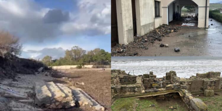 Pula, il ciclone non risparmia nemmeno la chiesa di Sant’Efisio: “Urgente necessità di interventi straordinari”