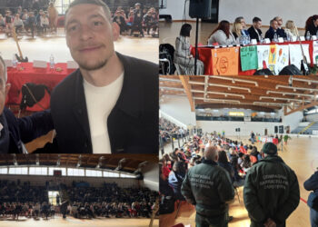 Capoterra, Andrea Belotti insieme ai ragazzi delle scuole per dire no al bullismo: “Parole importanti per crescere”