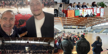 Capoterra, Andrea Belotti insieme ai ragazzi delle scuole per dire no al bullismo: “Parole importanti per crescere”