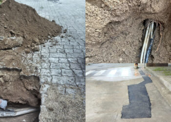 Maracalagonis, i lavori distruggono gli impianti di illuminazione pubblica e le strade: la sindaca Fadda blocca tutto