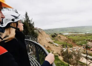 Ciclone Harry, Meloni vola in Sicilia: “150 milioni per Niscemi”