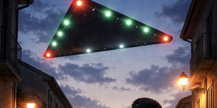 Un oggetto volante triangolare sopra Selargius? Nuova segnalazione dalla provincia dì Cagliari