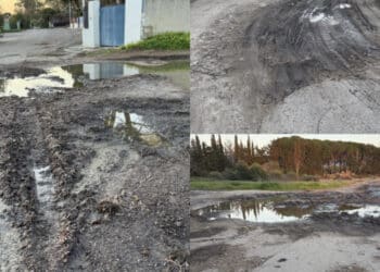 Quartu, in via Stresa finisce l’asfalto e iniziano i disagi con buche e avvallamenti: “Dopo le piogge situazione peggiorata”