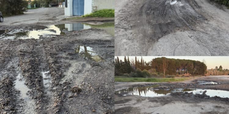 Quartu, in via Stresa finisce l’asfalto e iniziano i disagi con buche e avvallamenti: “Dopo le piogge situazione peggiorata”