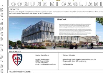 Cagliari, il nuovo stadio da 30mila posti costerà 220 milioni e ne guadagnerà 16 all’anno con l’albergo super lusso e la spa nuragica