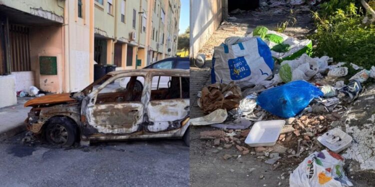 Degrado Cagliari, via Castelli nella morsa di degrado e pericoli: “Superato il livello di guardia, ora basta”