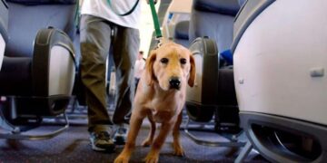 Cani in cabina fino a 30 chili: via libera dell’Enac, debutto su un volo Aeroitalia