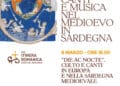 “Die ac Nocte”: culto e canti in Europa e nella Sardegna medievale