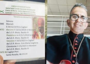 Pirri, dopo le accuse parla Simone Mameli: “Difendiamo la nostra fede”. Ma per la Curia non è vescovo