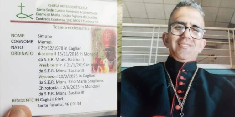Pirri, dopo le accuse parla Simone Mameli: “Difendiamo la nostra fede”. Ma per la Curia non è vescovo