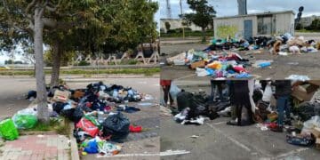 Cagliari, il mercatino Cuore scambiato come discarica da chi vuole sbarazzarsi dei rifiuti