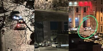 Castello nel caos: ambulanza bloccata, transenne rimosse e auto in contromano