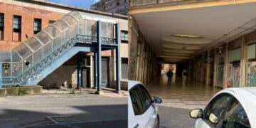 Cagliari, via borsoni e coperte dalle scalette del mercato di San Benedetto per i lavori: sfrattato il clochard Bruno